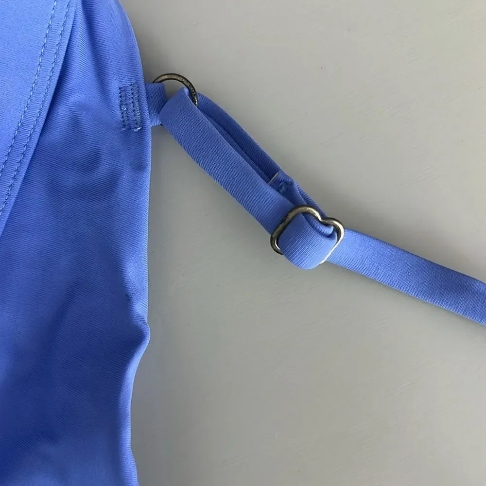 NWT Andie Swim The Crete Top Eco Nylon in Periwinkle Size XL
